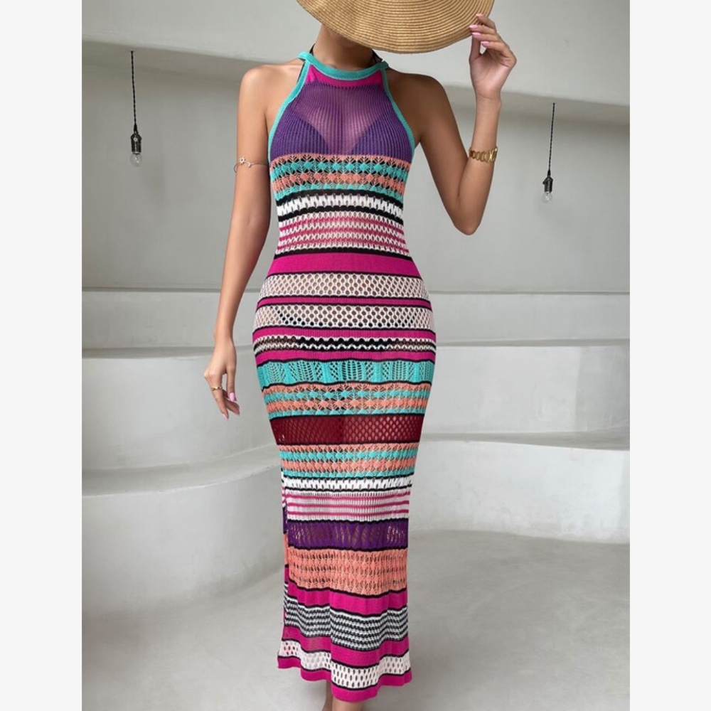 SHEIN swim cover-up